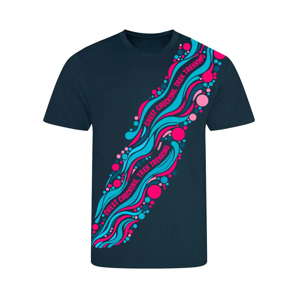 Wave Trekking Sports T-Shirt